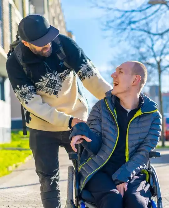 companion-cheerfully-talking